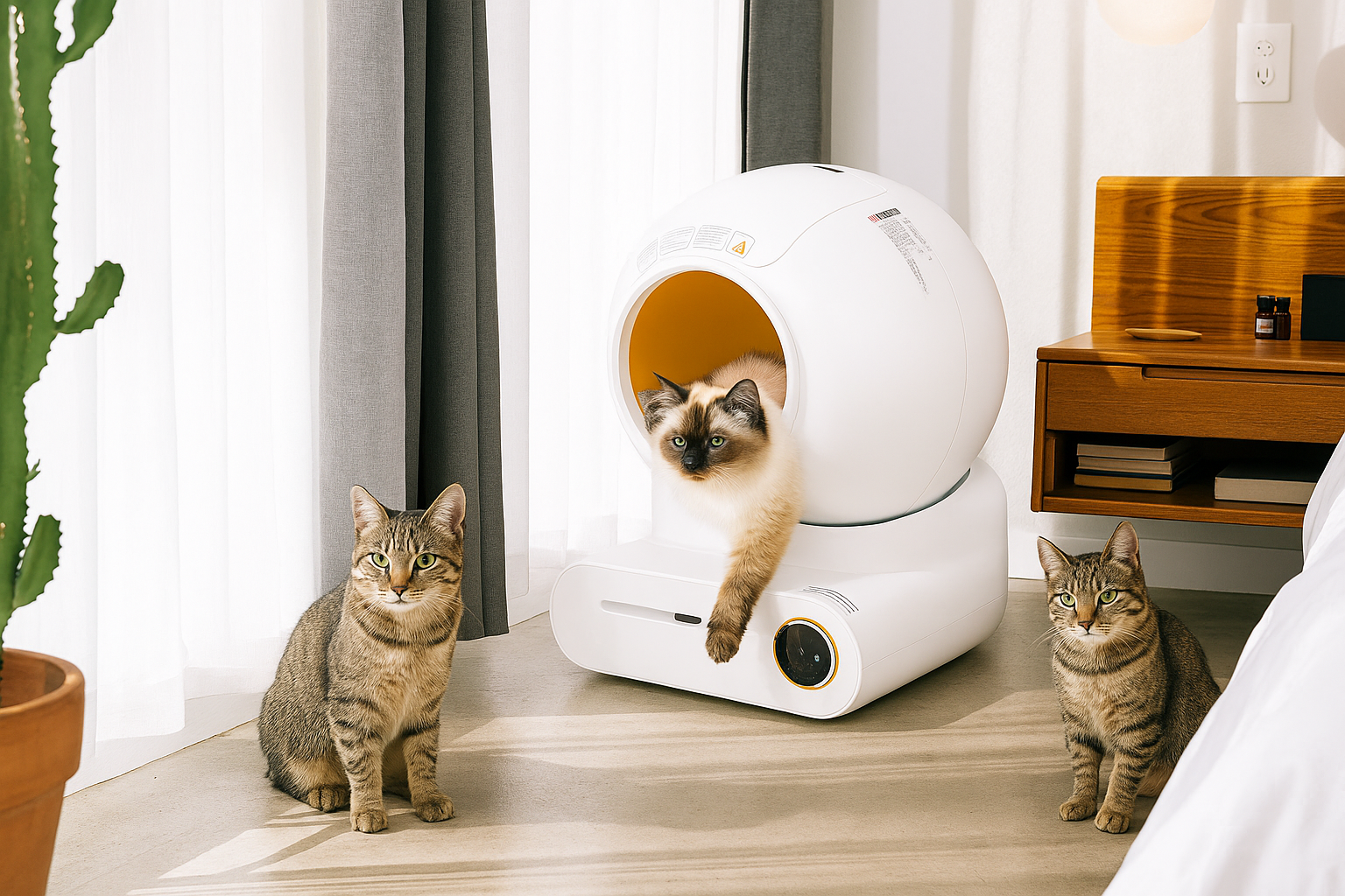 La Didi-Litière | Litière Automatique pour Chats